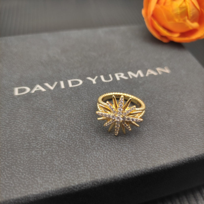 David Yurman Gold Sunflower Ring