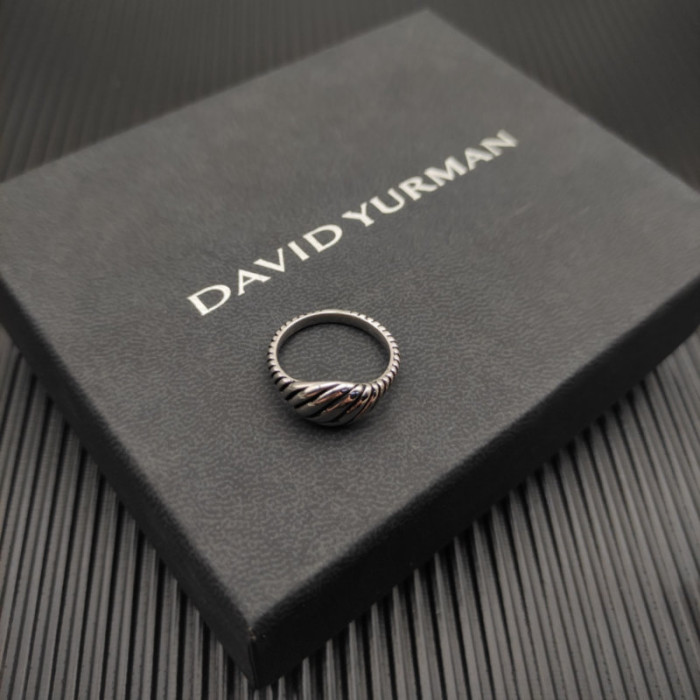 David Yurman 10mm Sterling Silver Wave Ring