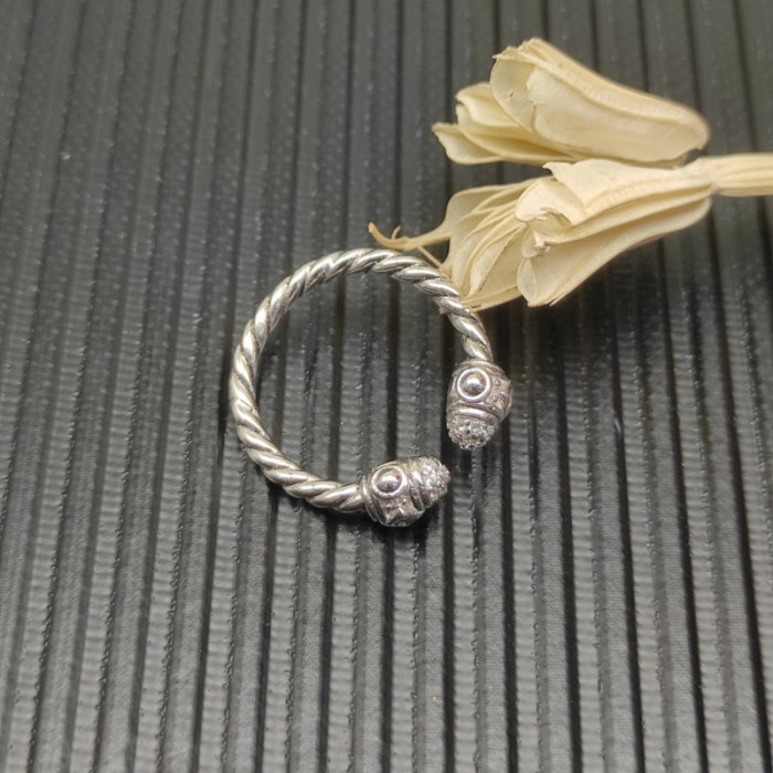 David Yurman Sterling Silver Renaissance Pavé Diamond Ring