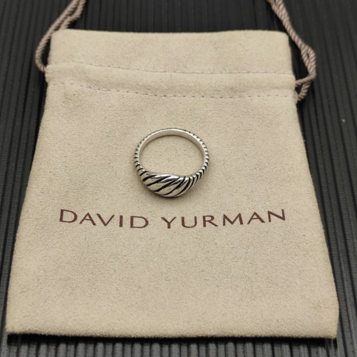 David Yurman 10mm Sterling Silver Wave Ring