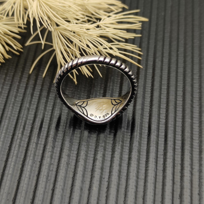 David Yurman 10mm Sterling Silver Wave Ring