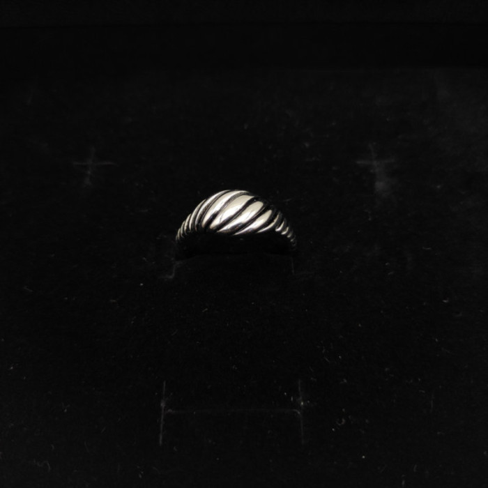 David Yurman 10mm Sterling Silver Wave Ring