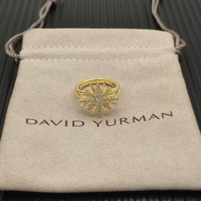 David Yurman Gold Sunflower Ring