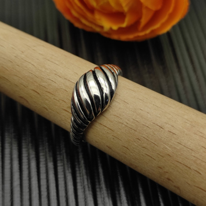 David Yurman 10mm Sterling Silver Wave Ring