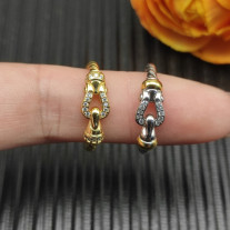 David Yurman Gold 2mm Link Ring