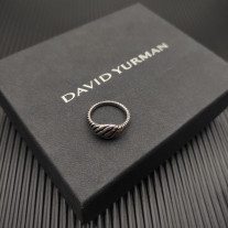 David Yurman 10mm Sterling Silver Wave Ring