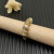 David Yurman Gold Twisted Bend Ring