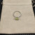 David Yurman 8mm Four-Prong Green Diamond Ring