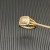 David Yurman Gold Pavé Square Diamond Ring