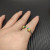 David Yurman 2.3mm Gold and Silver Renaissance Peacock Green Pavé Diamond Ring