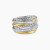 David Yurman 16mm Seven-Row Crossover Ring
