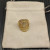 David Yurman 30mm Gold Stax Statement Ring