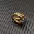David Yurman 20mm Marbella Blue Diamond Ring