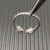 David Yurman Sterling Silver Renaissance Pavé Diamond Ring