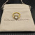 David Yurman Gold Square White Agate Pavé Diamond Ring