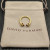 David Yurman 2.3mm Gold Renaissance Carnelian Pavé Diamond Ring