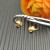 David Yurman 2.3mm Gold and Silver Renaissance Carnelian Pavé Diamond Ring