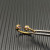 David Yurman 2.3mm Gold Renaissance Pavé Purple Diamond Ring