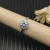 David Yurman 0.7ct Round Halo Diamond Ring