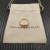 David Yurman 10mm Gold Wave Ring