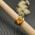 David Yurman 20mm Marbella Yellow Diamond Ring