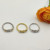 David Yurman 2mm Sterling Silver Link Ring