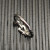 David Yurman Gold and Silver 2mm Link Ring