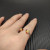 David Yurman 2.3mm Gold and Silver Renaissance Carnelian Pavé Diamond Ring