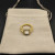 David Yurman Gold Square White Agate Pavé Diamond Ring