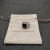 David Yurman Silver 14mm Polished Square Black Diamond Ring