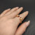 David Yurman 2.3mm Gold Renaissance Carnelian Pavé Diamond Ring