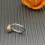 David Yurman 8mm Four-Prong Yellow Diamond Ring