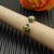 David Yurman 2.3mm Gold Renaissance Peacock Green Pavé Diamond Ring