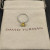 David Yurman 8mm Four-Prong Yellow Diamond Ring